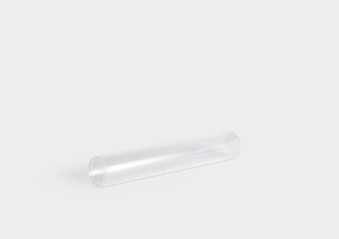 포장 튜브 텔레팩: 랫치 메커니즘의 원형 길이조정식 포장 튜브.